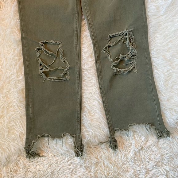 Free People NWT Maggie Mid-Rise Straight-Leg Jeans, size 26 - Picture 5 of 8